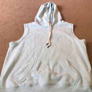 Sleeveless Under Armor hoodie